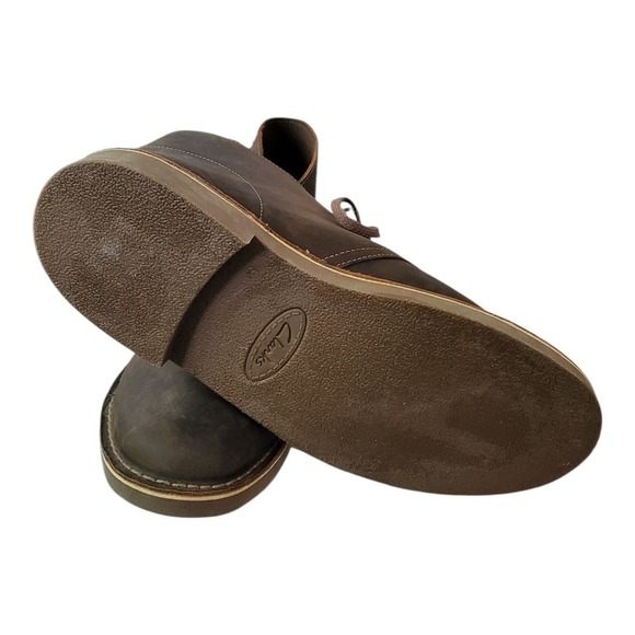 Clarks Bushacre 2 Men\'s Boots Dark Brown‎ Size 13us 12uk New
